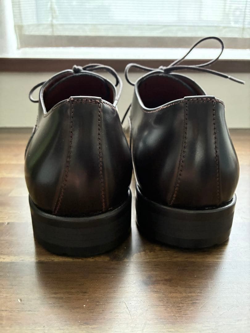 KENFORD 内羽根ストレートチップ 革靴 25.5 牛革 日本製 リーガル