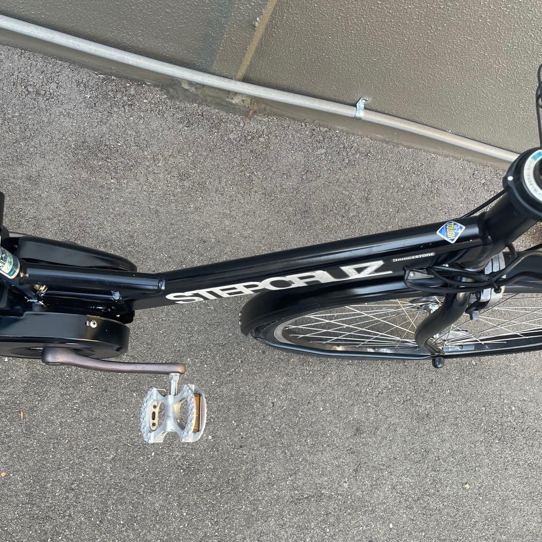 ブリヂストン電動アシスト自転車26インチ 12.3Ah ブラック