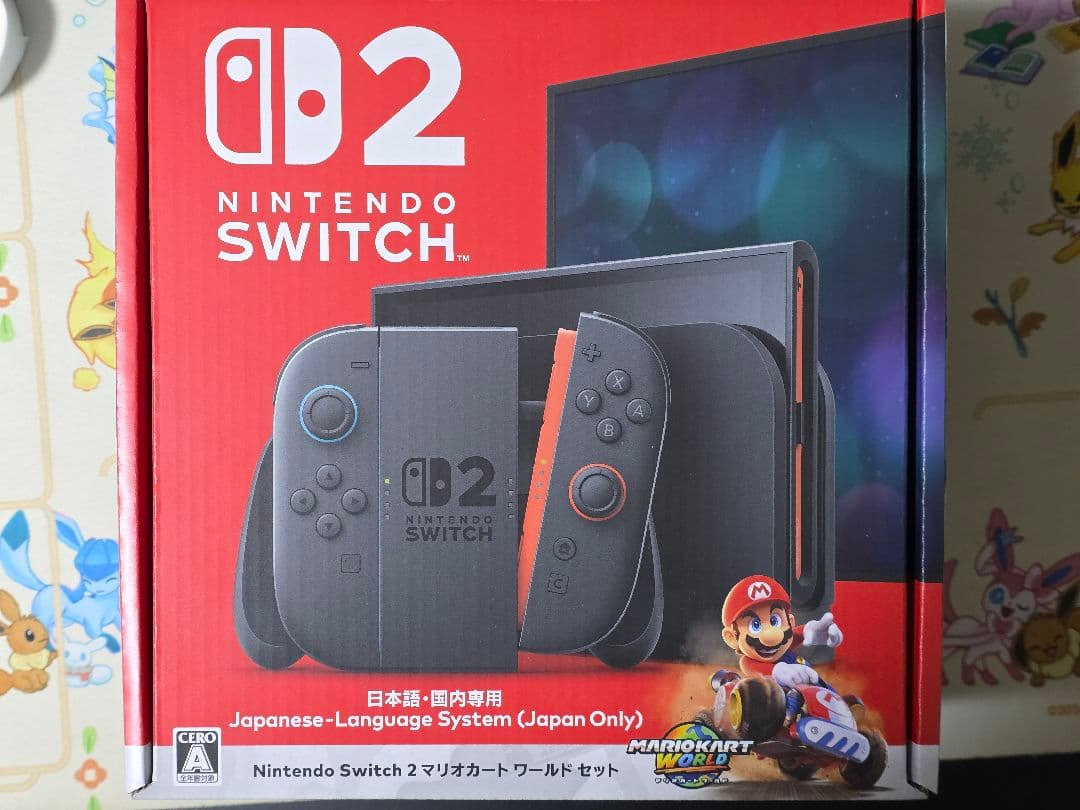 Nintendo Switch2 本体 日本語専用 マリオカートワールドセット