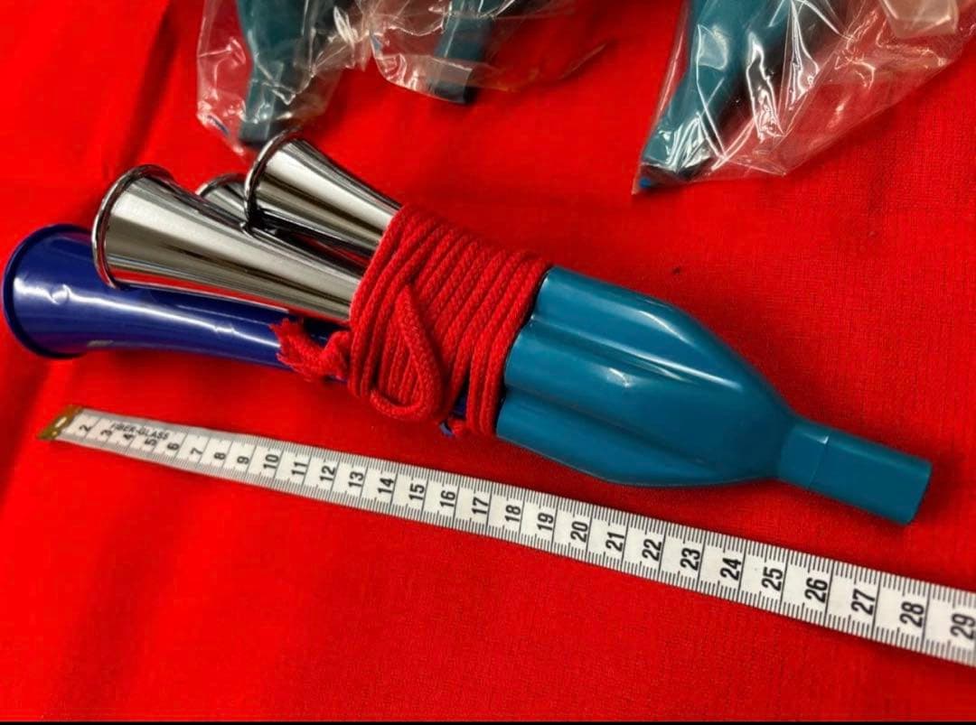 [希少品] 激レア　ミズノ　応援グッズ　チアホーン　4連　新品未使用※値下げ不可