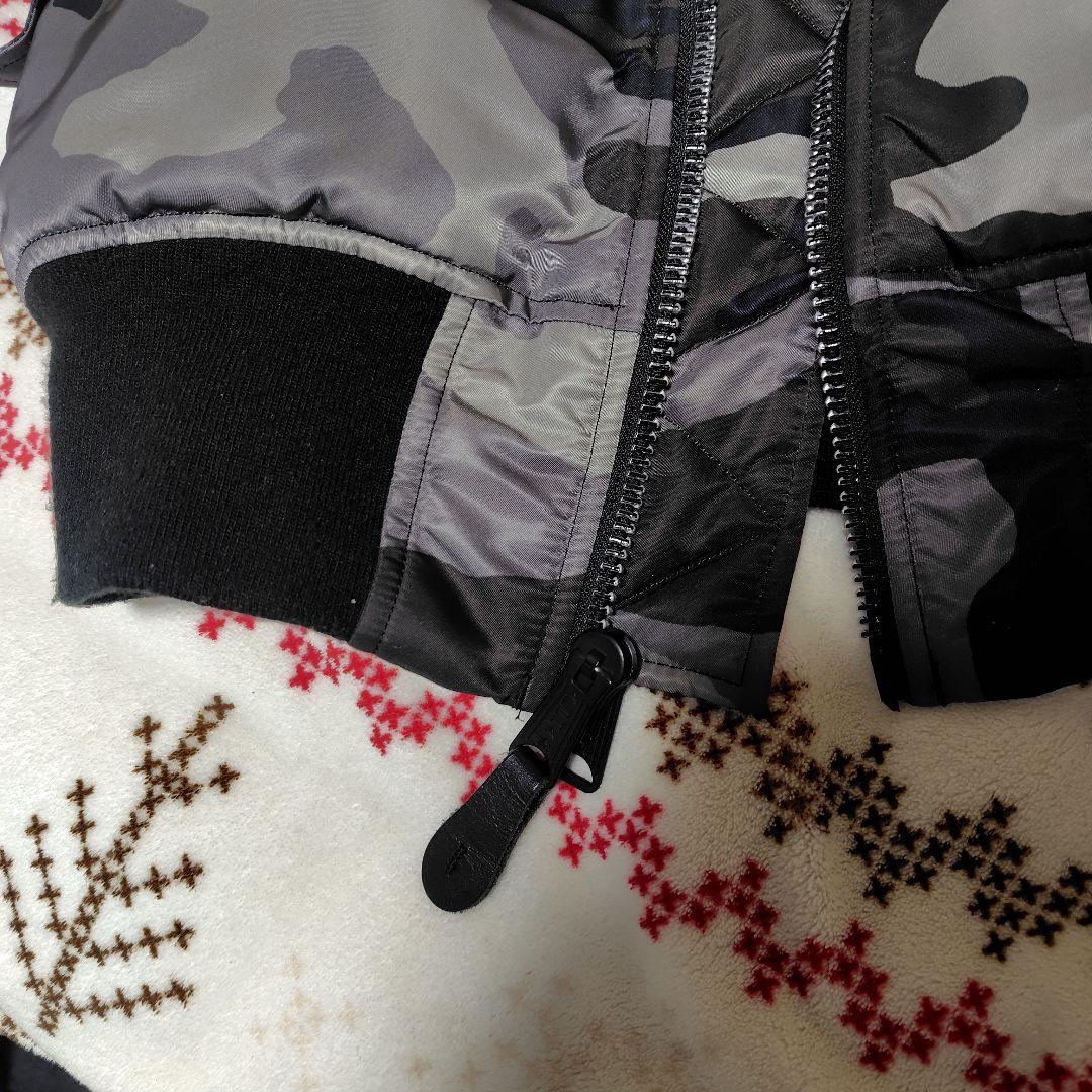 Alpha❗️MA-1希少グレーカモ！MSizeお買い得美品‼️
