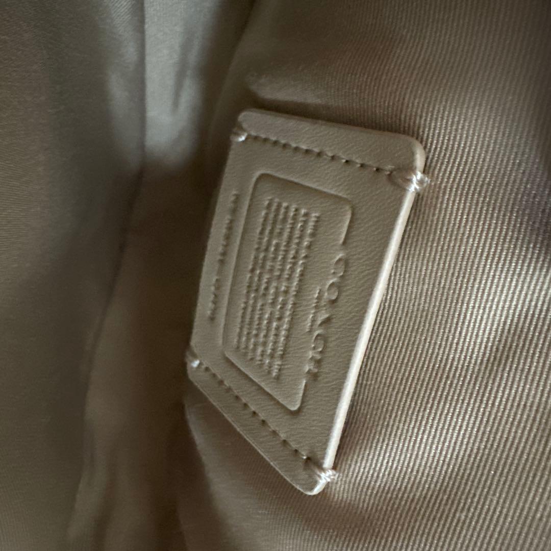 COACH ハート ショルダーバッグ 2way シグネチャー レザー