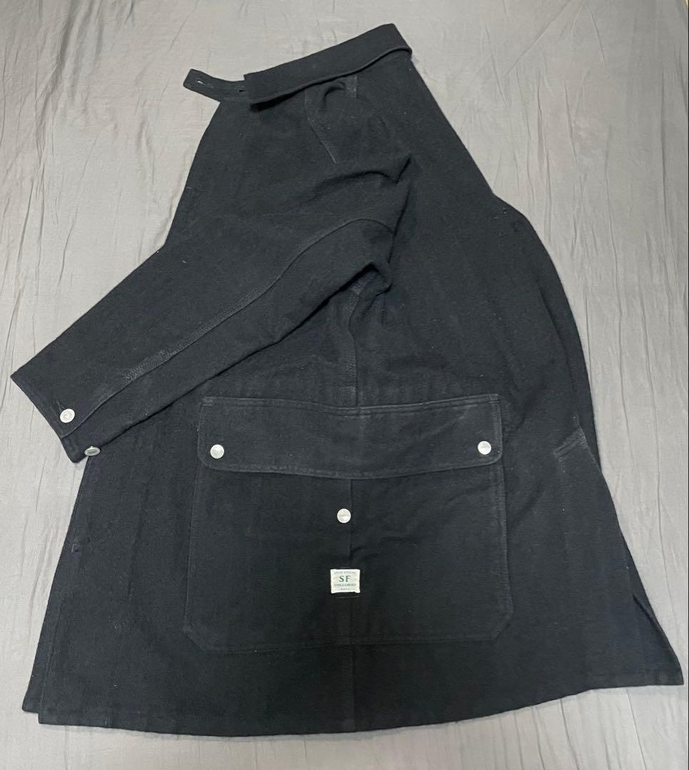 お値下げ中SASSAFRASフォールリーフコートBLACK