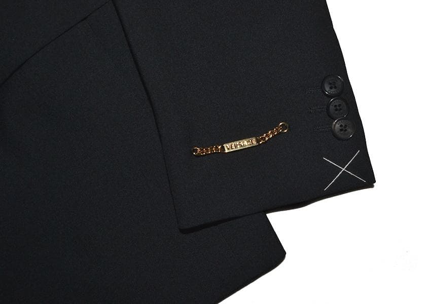 【新品】定価689,600円 VERSACE ヴェルサーチェ 現行スーツ 46