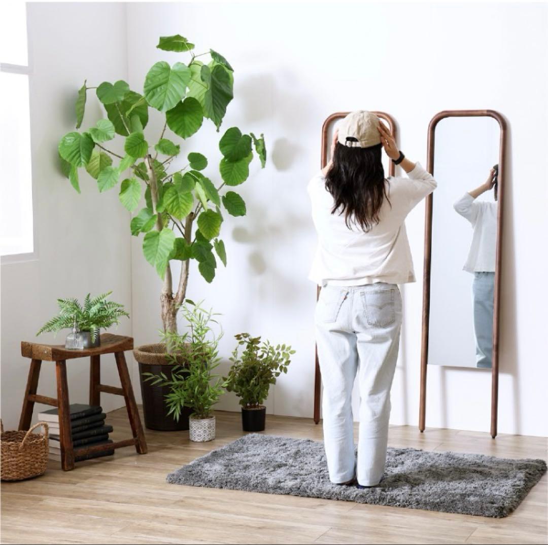 【スーク】姿見 全身鏡 ミラー 【美品】