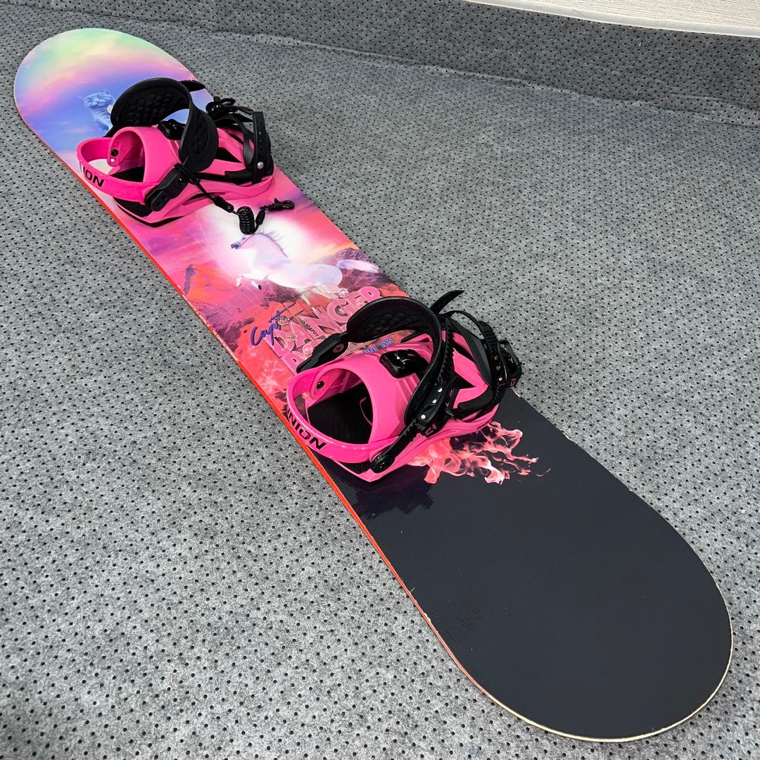 7-８回使用 キッズスノーボード 125cm CAPITA×バイン×BOAブーツ