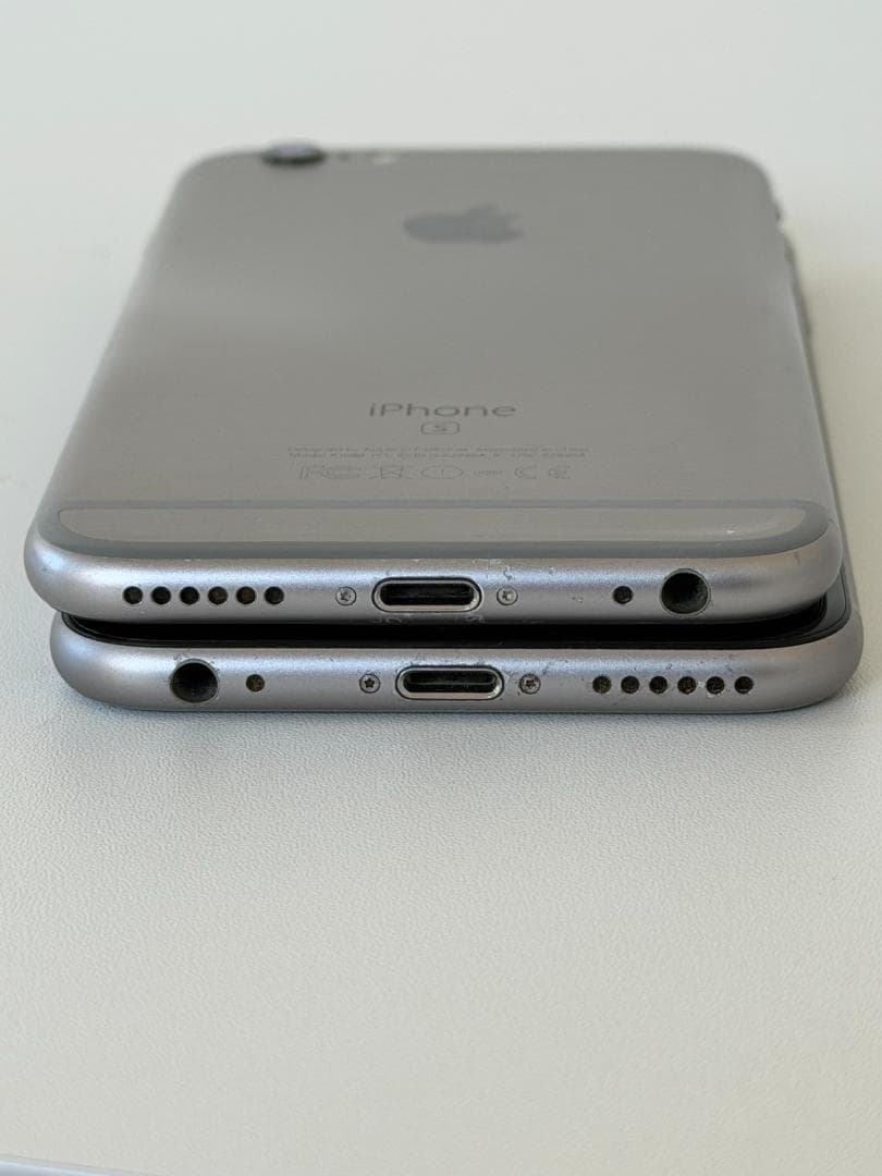 iPhone 6s A1688 2台セット 初期化済 SIMロック解除済み