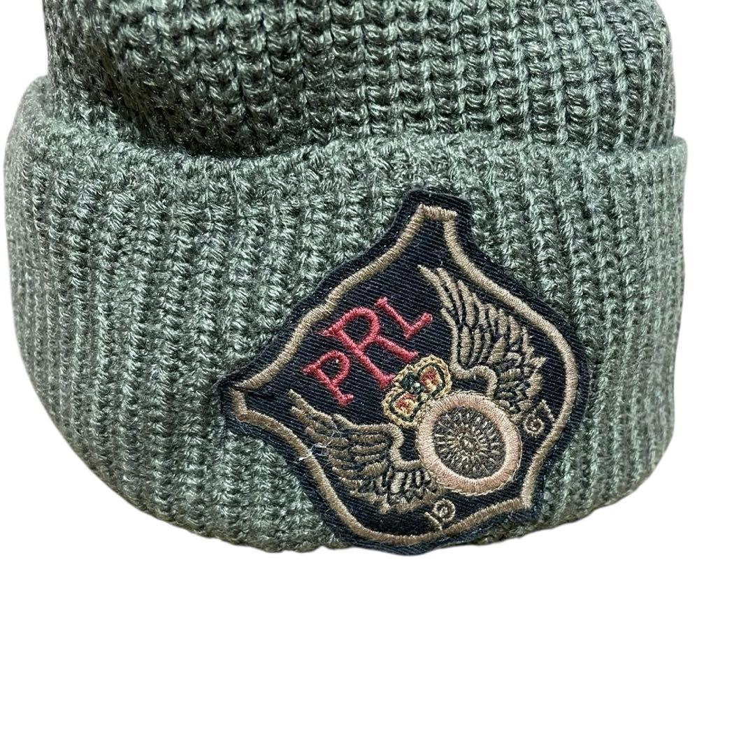 p*n様 【新品】ラルフローレン ポロタイガー ニット帽 ビーニー オリーブ ワ