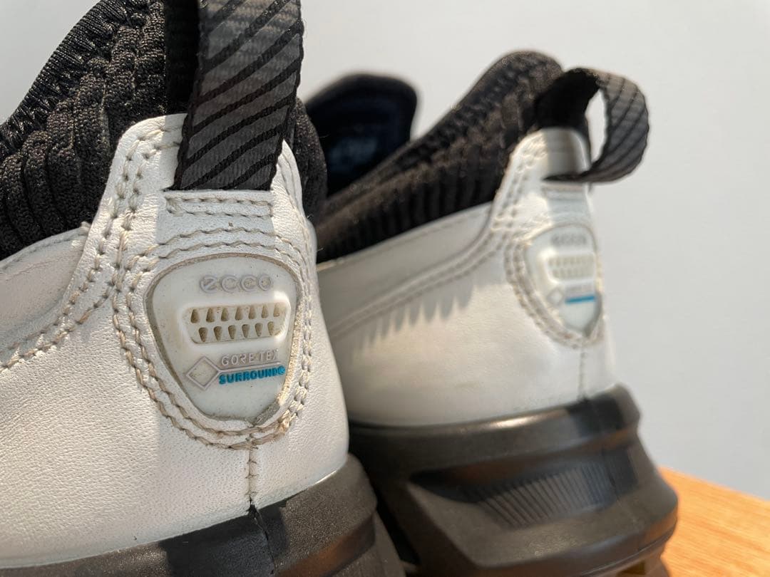 【あしょ様】ecco BIOM C4スパイクレス ゴルフシューズ 靴紐 防水