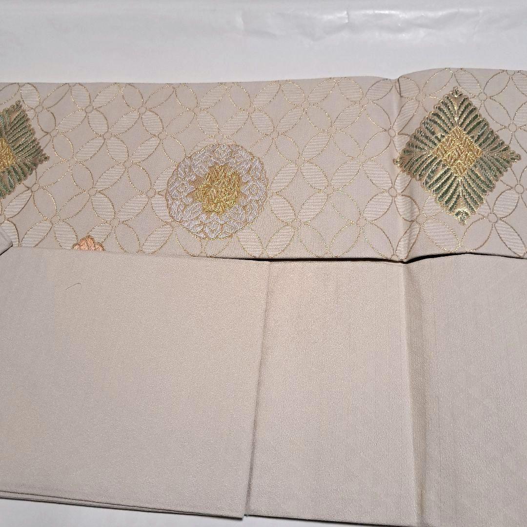 No.6022　名古屋帯　九寸　仕立済　正絹　着物　新品未使用