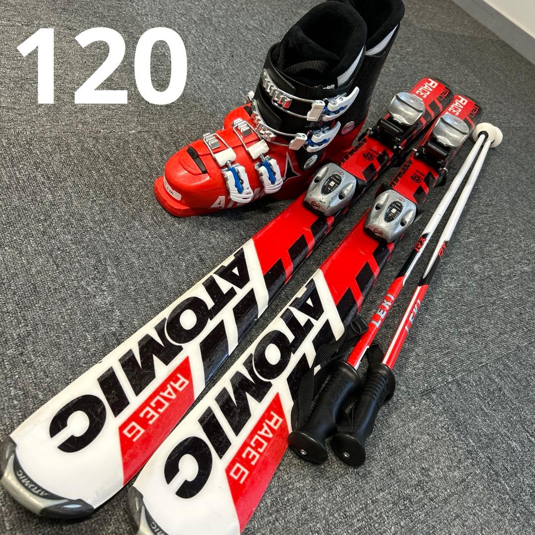 (12) ATOMIC ジュニアスキーセット 120