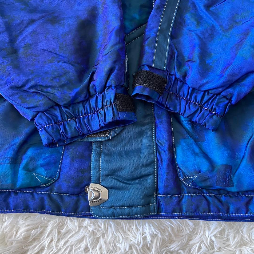 F5✨希少FABLICE✨大きめレトロ スキーウェア 上下セット メンズ4L