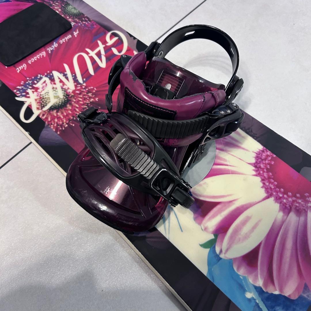 本日限定値下YELLOWBUS GAUNER 144cm スノーボード3点セット