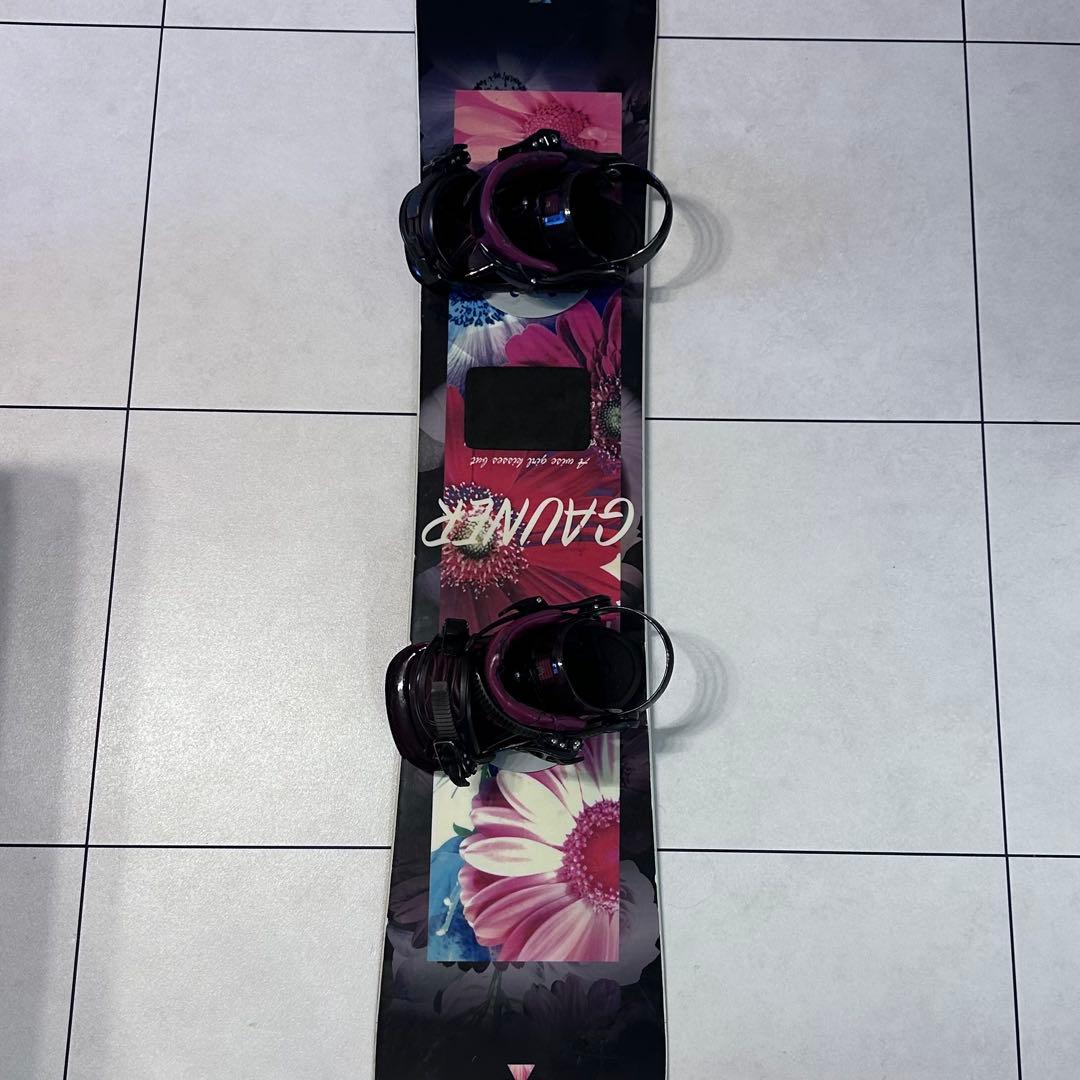 本日限定値下YELLOWBUS GAUNER 144cm スノーボード3点セット