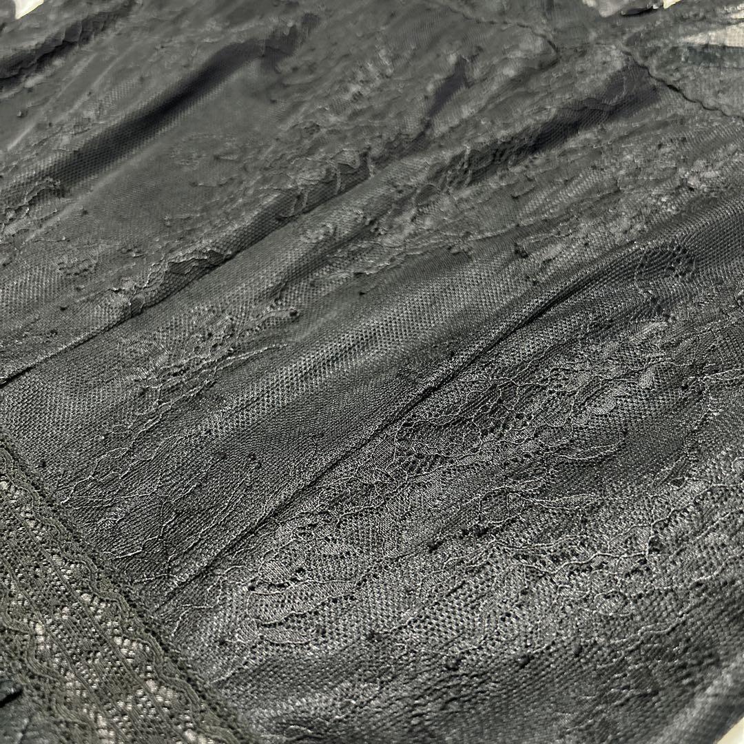 CELFORD チュールレースロングワンピース　松田聖子さん着用　ブラック　36