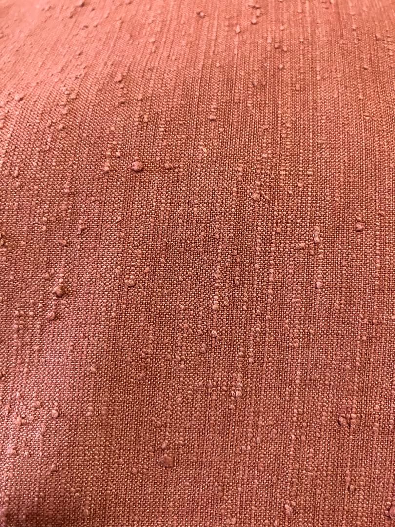 ③ 浦野理一　経節紬　名古屋帯　訳あり　汚れあり