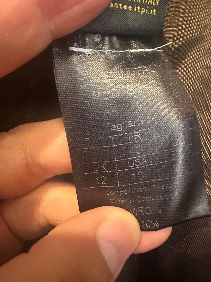 ストラスブルゴ⭐️バルバ‼️46⭐️キャメルコート‼️破格⭐️カシミア⭐️