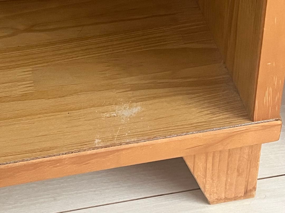 木製食器棚 引き出し付き