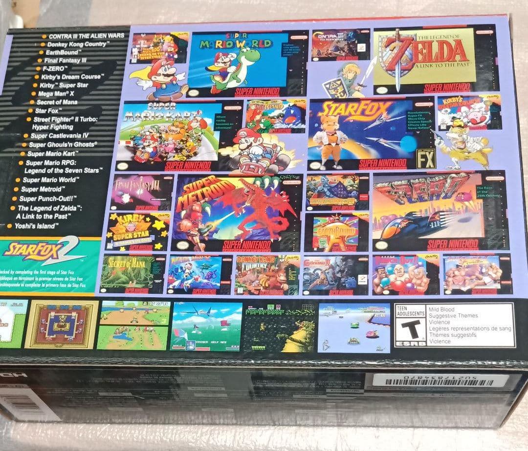 北米版　スーパーファミコンミニ　セット