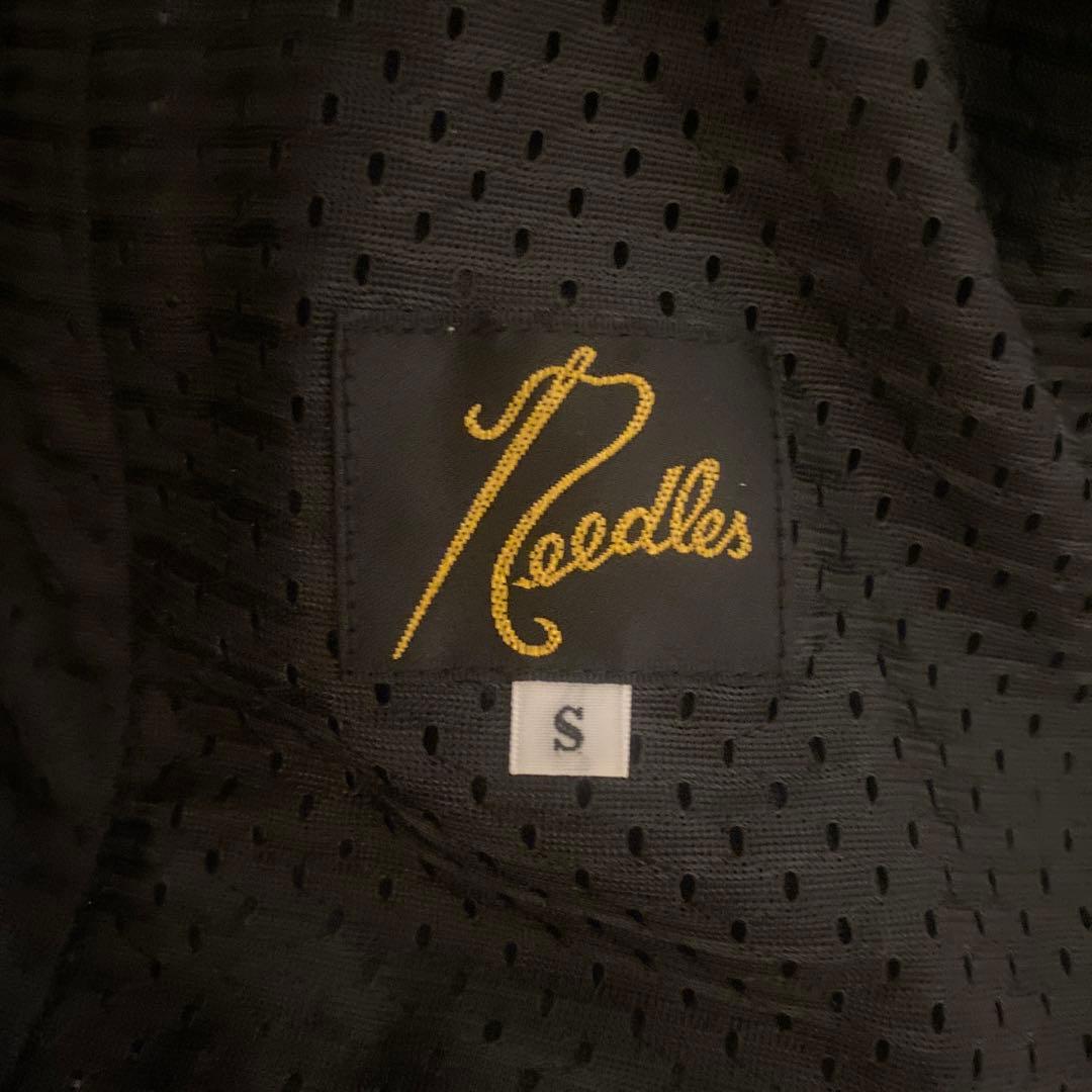 Needles トラックパンツ S ネイビー カーキ ストレート