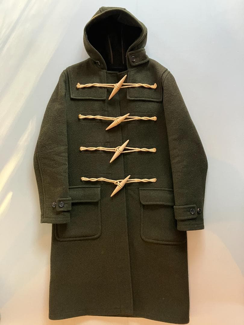 美品 LADMUSICIAN ロングダッフルコート オリーブ色