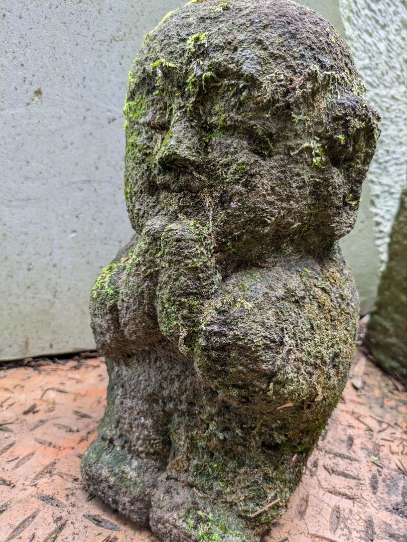 石仏、地蔵菩薩、小さな石仏、地藏、倉田辰彦作