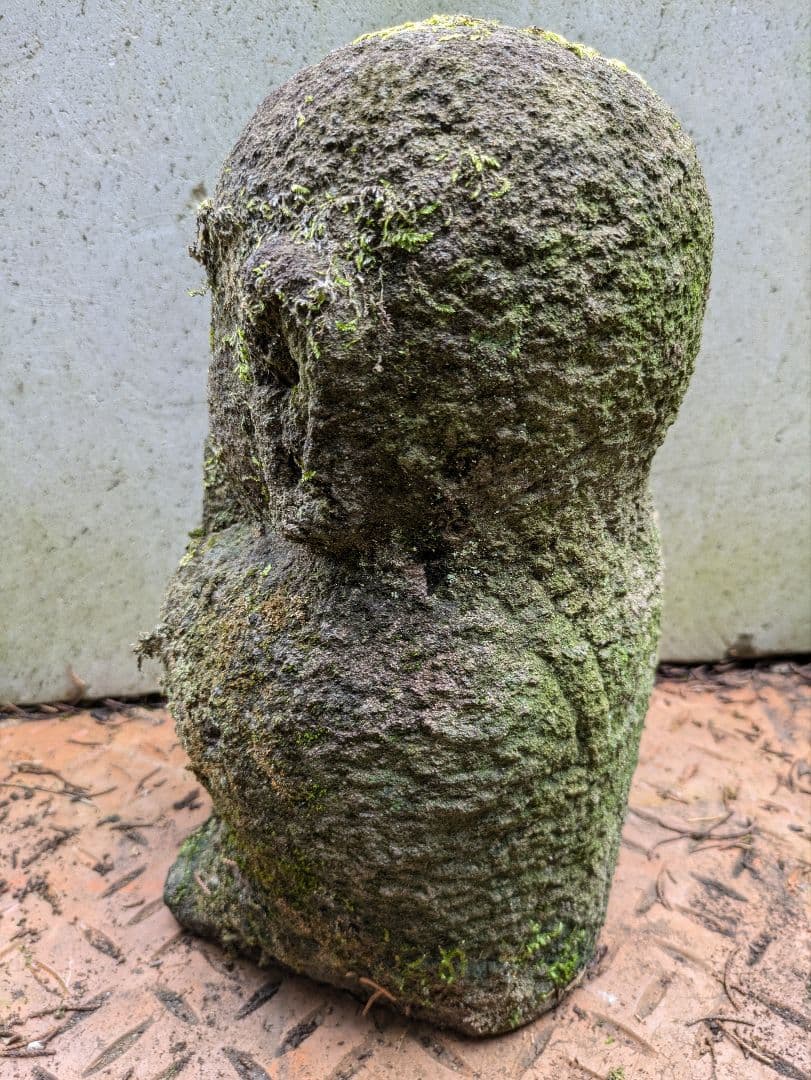 石仏、地蔵菩薩、小さな石仏、地藏、倉田辰彦作