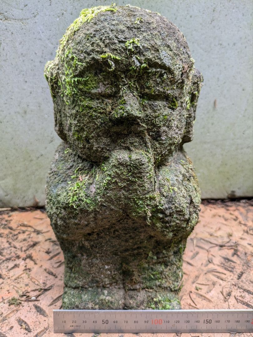 石仏、地蔵菩薩、小さな石仏、地藏、倉田辰彦作