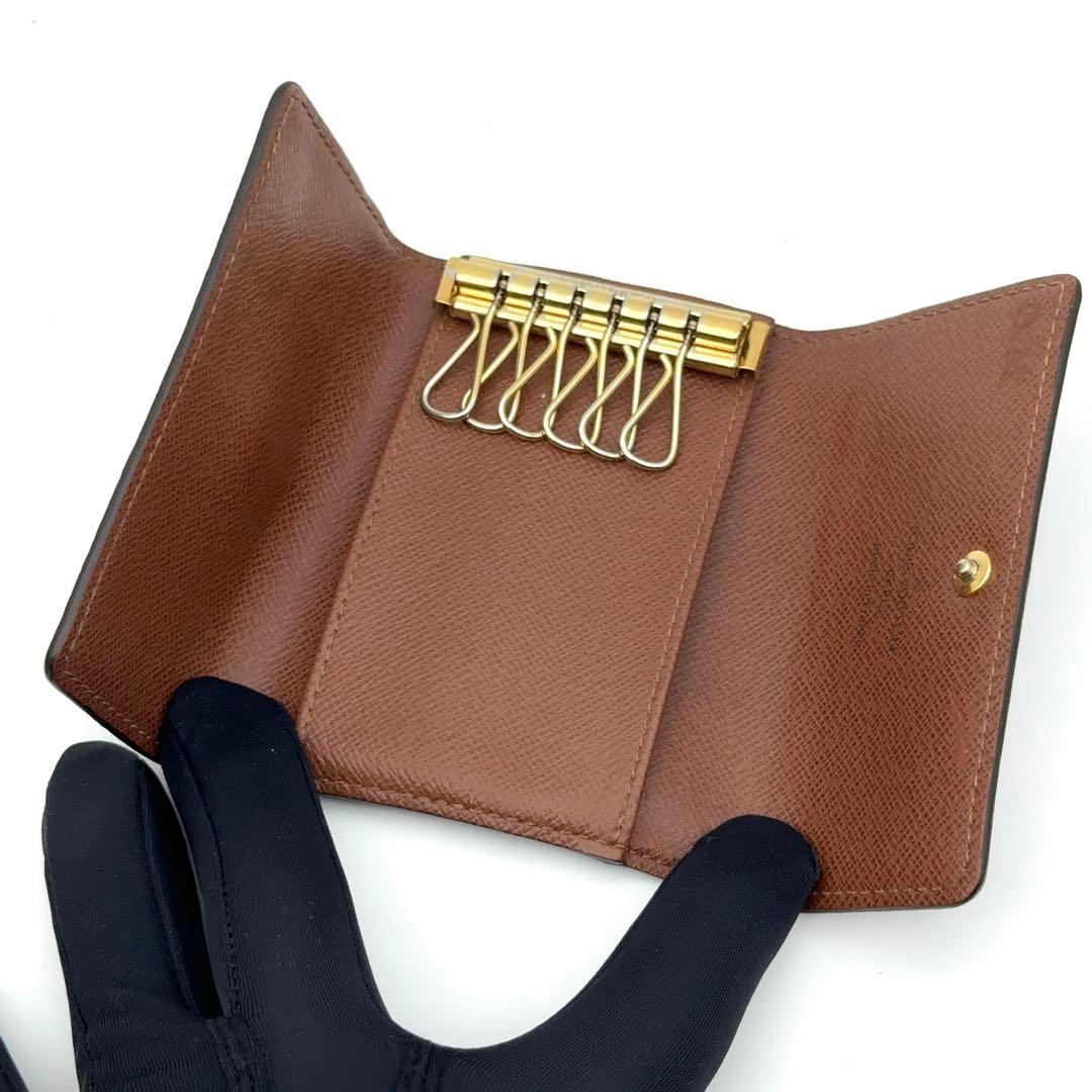 【最高級美品・新型IC】ルイヴィトン モノグラム キーケース ミュルティクレ6