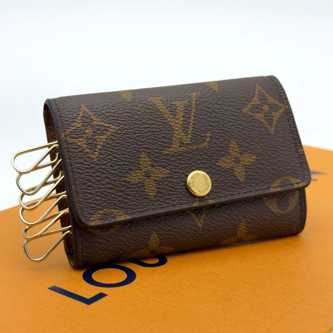 【最高級美品・新型IC】ルイヴィトン モノグラム キーケース ミュルティクレ6