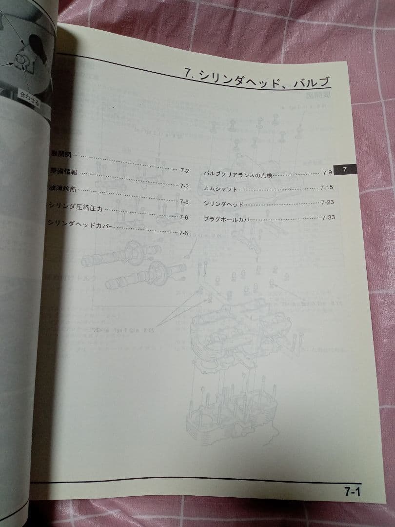 【HONDA】CB1100Type1 & Type2 サービスマニュアル バイク