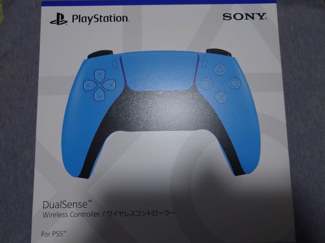 【新品】Dual Sense ワイヤレスコントローラー スターライト ブルー
