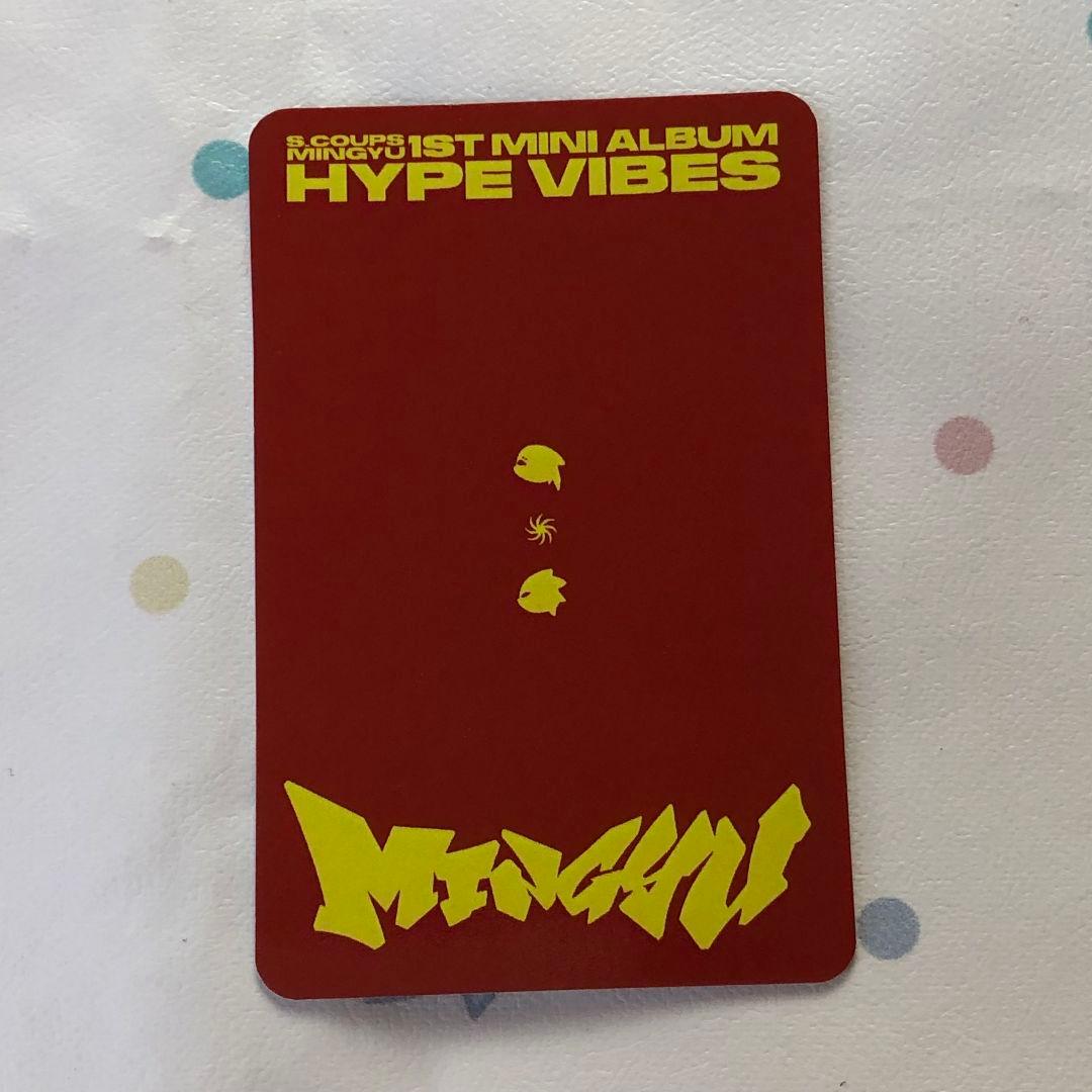 ミンギュ SEVENTEEN C×M HYPE VIBES トレカ