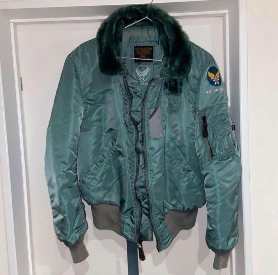 Alpha b-15dフライトジャケット美品