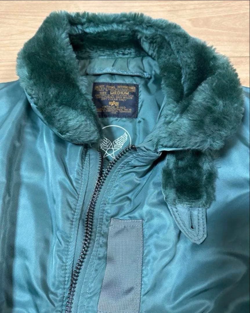 Alpha b-15dフライトジャケット美品