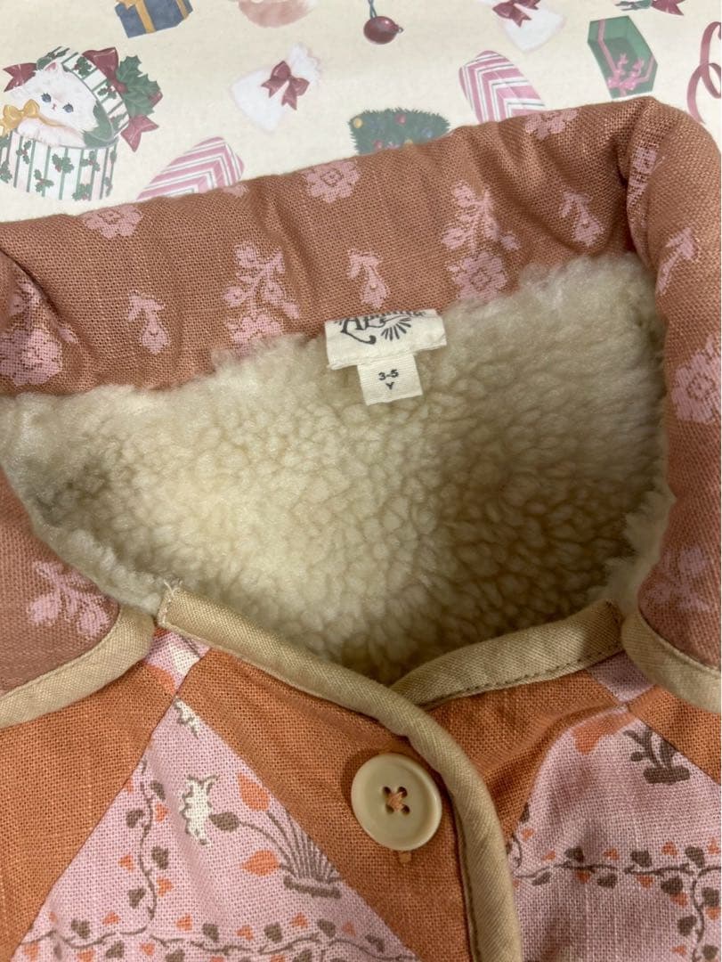 apolina ボアジャケット