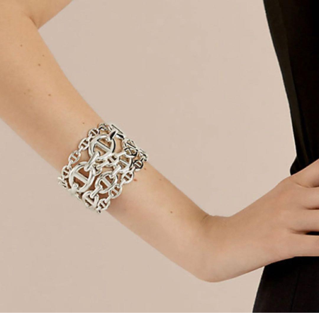 エルメス　シェーヌダンクル　アンシェネ　バングル　入手困難