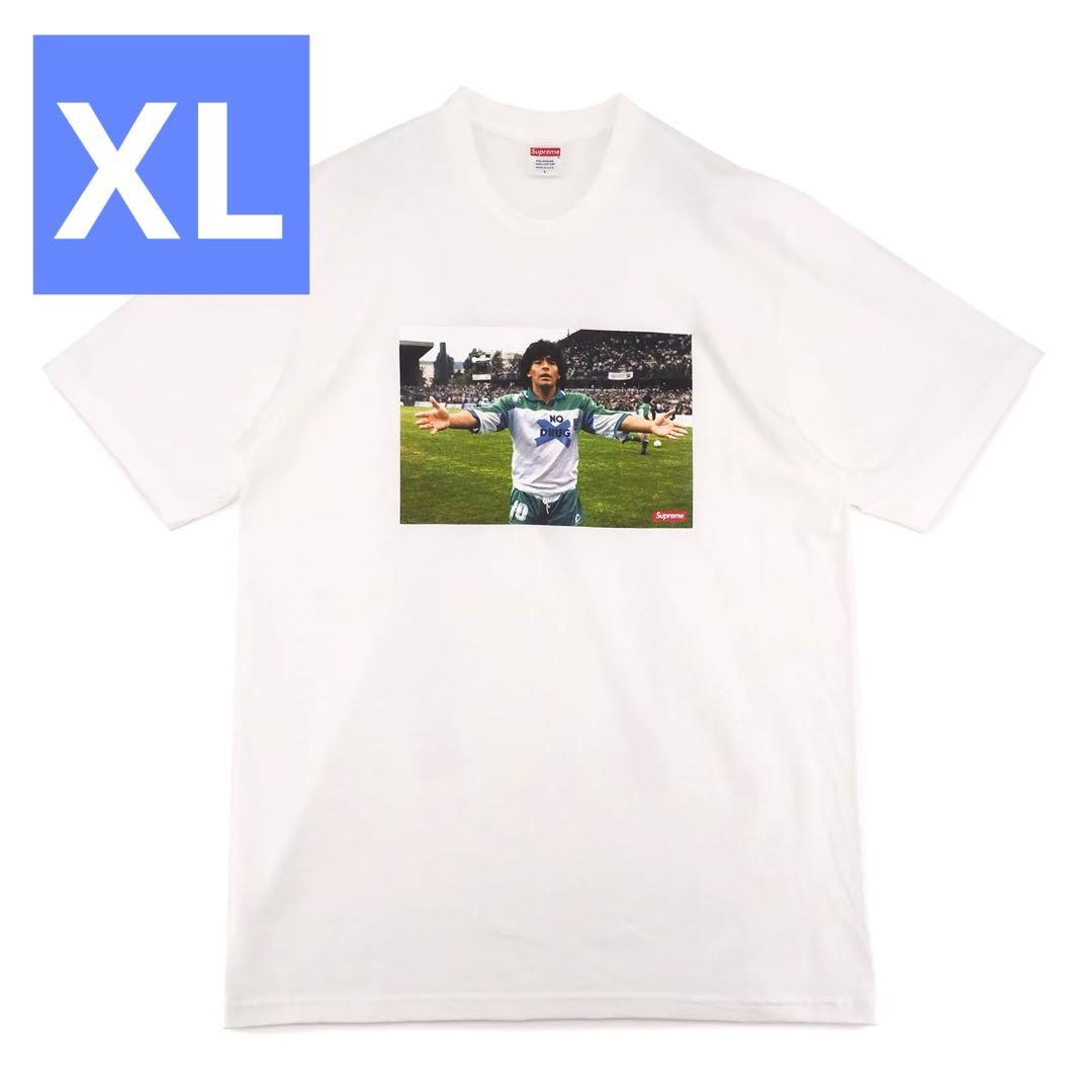 新品 XL Supreme Maradona Tee White