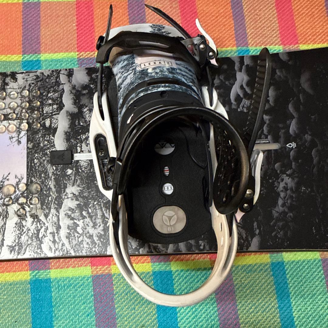 BURTON Feelgoodスノーボード + Lexa Xビンディング セット