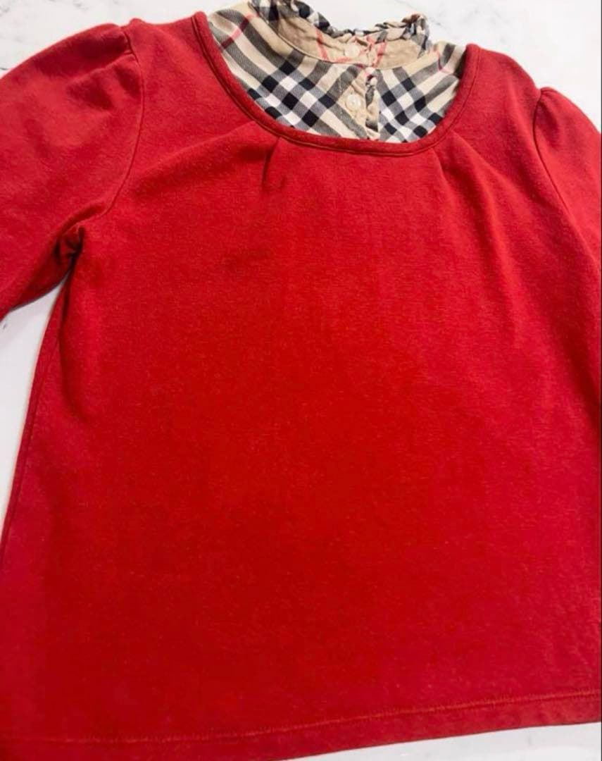 バーバリー　半袖ワンピース　トップス　4点セット レバノチェック　130cm