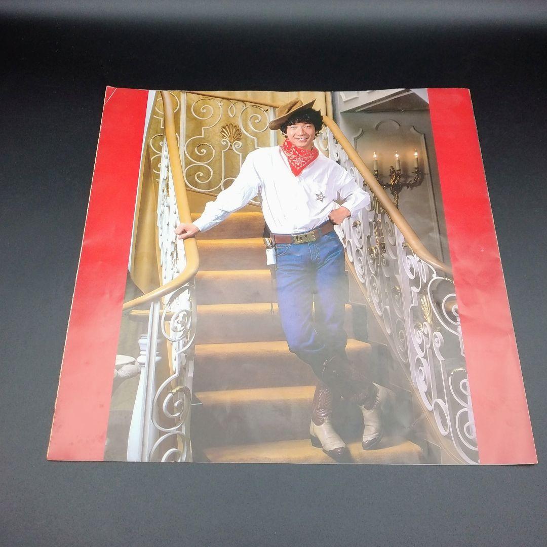 【確認用ページ】田原俊彦　「TOSHI '81」　LPレコード