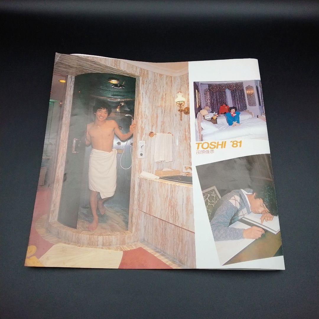 【確認用ページ】田原俊彦　「TOSHI '81」　LPレコード