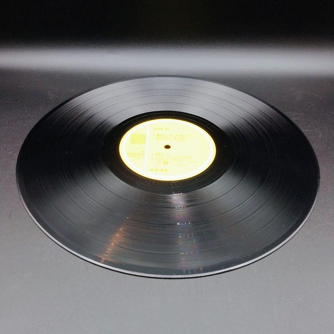 【確認用ページ】田原俊彦　「TOSHI '81」　LPレコード