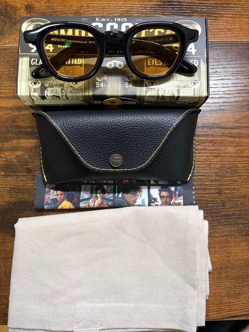 1月4日購入MOSCOT DAHVEN 44 ダーベン 黒