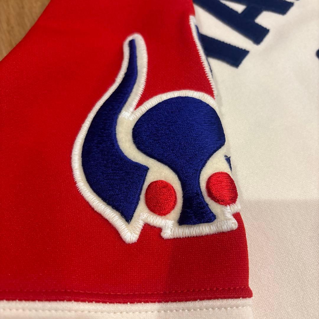 【美品】近鉄バファローズ　山村達也　実使用　ユニフォーム　 ホーム　ニット