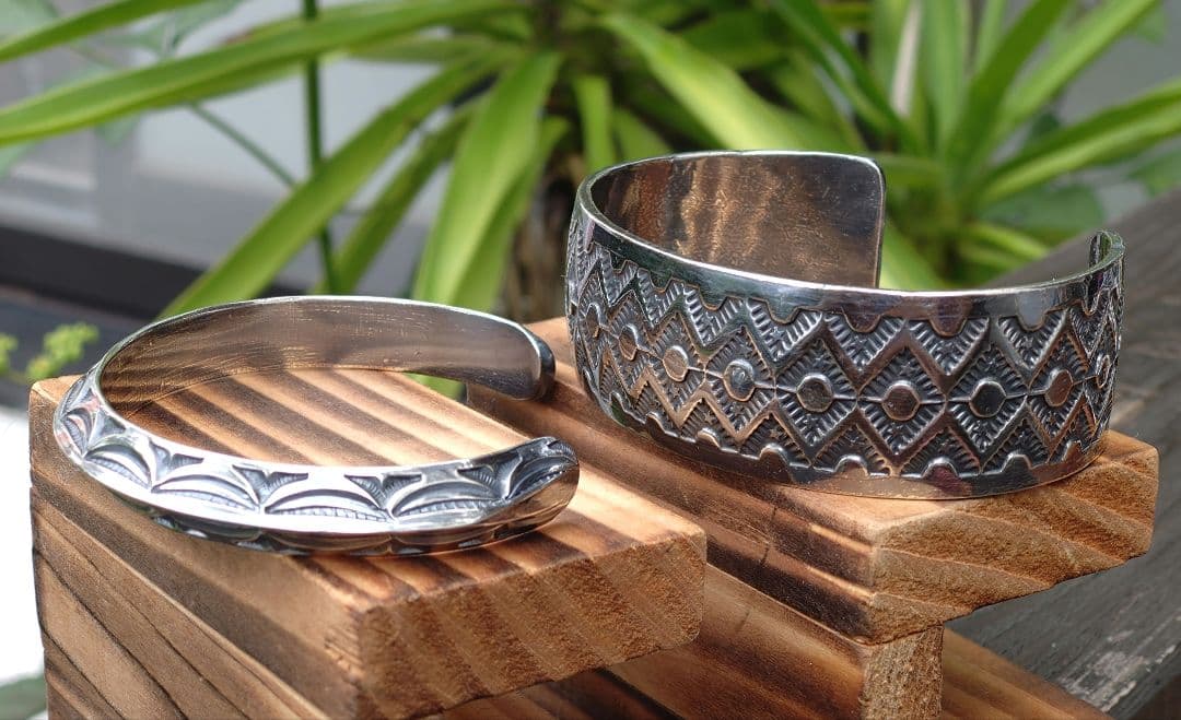 ❗️andyページ❗️インディアンジュエリー、スタンプワークバングル