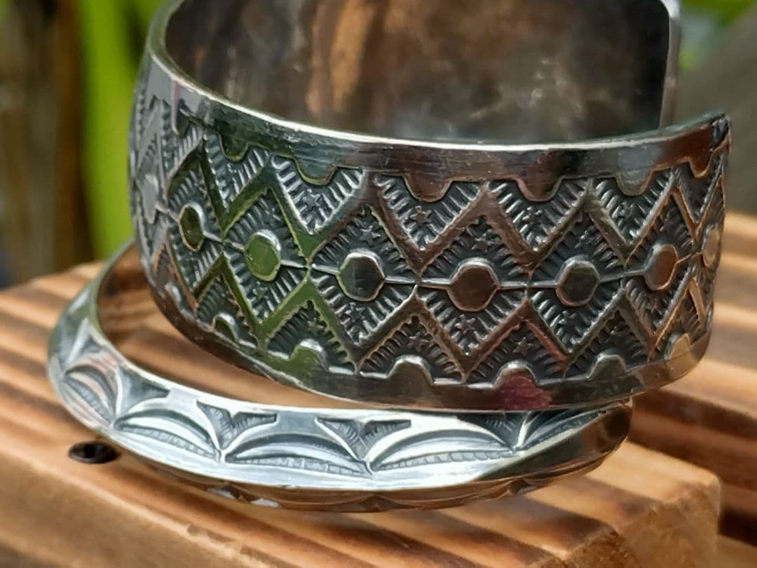 ❗️andyページ❗️インディアンジュエリー、スタンプワークバングル