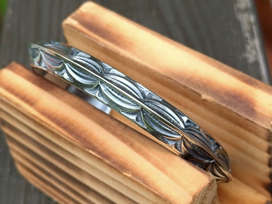 ❗️andyページ❗️インディアンジュエリー、スタンプワークバングル