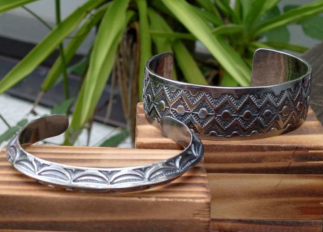 ❗️andyページ❗️インディアンジュエリー、スタンプワークバングル