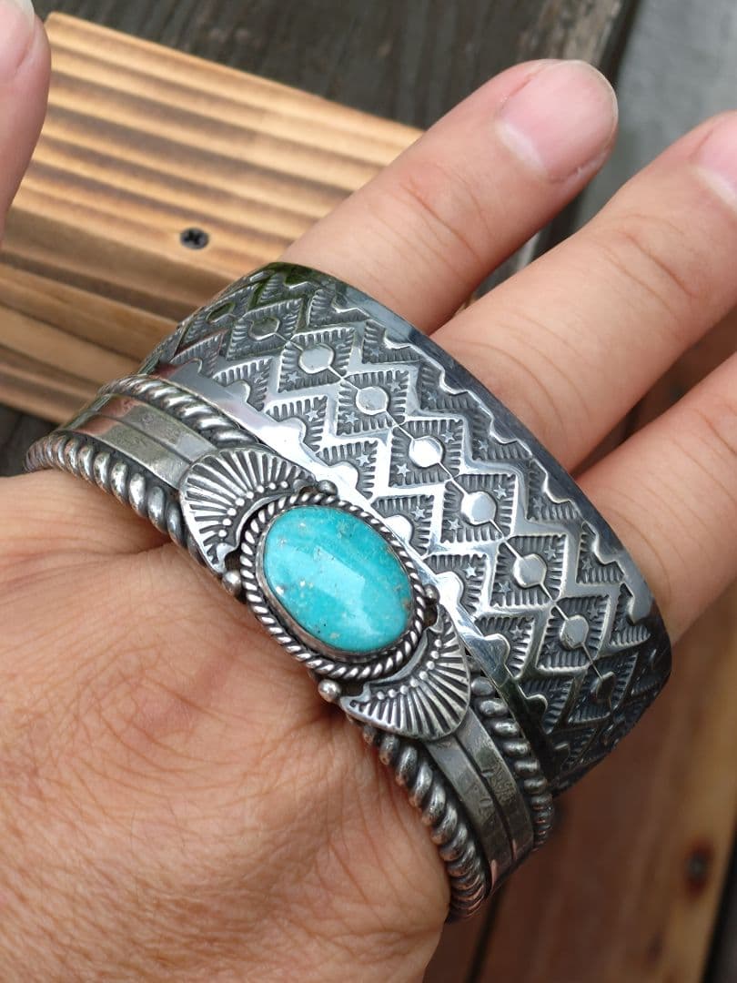 ❗️andyページ❗️インディアンジュエリー、スタンプワークバングル